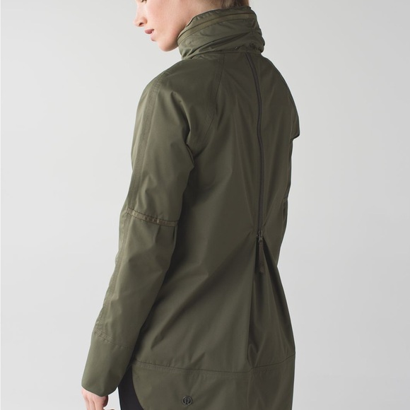 RARE Lululemon Fo Drizzle Jacket Savasana Camo - Picture 10 of 10